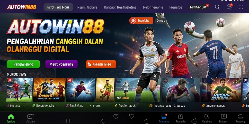 Tampilan menarik dari gameplay AUTOWIN88 yang menyajikan aksi olahraga seru.
