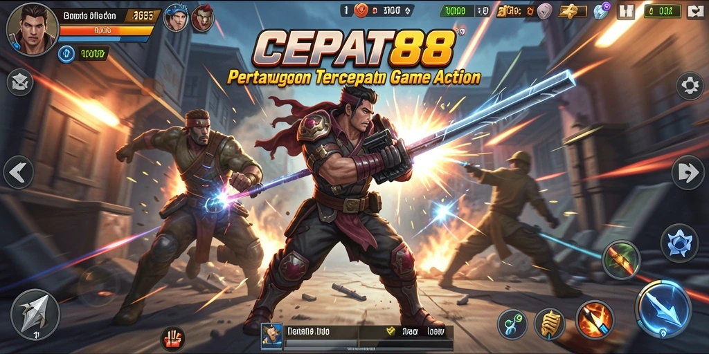 Gambaran aksi seru dari game CEPAT88.