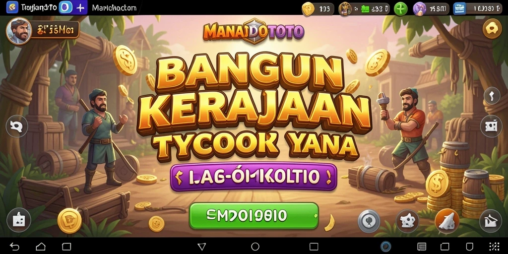 Tangkapan layar gameplay <strong>MANADOTOTO</strong> yang menampilkan pengelolaan bisnis yang seru.