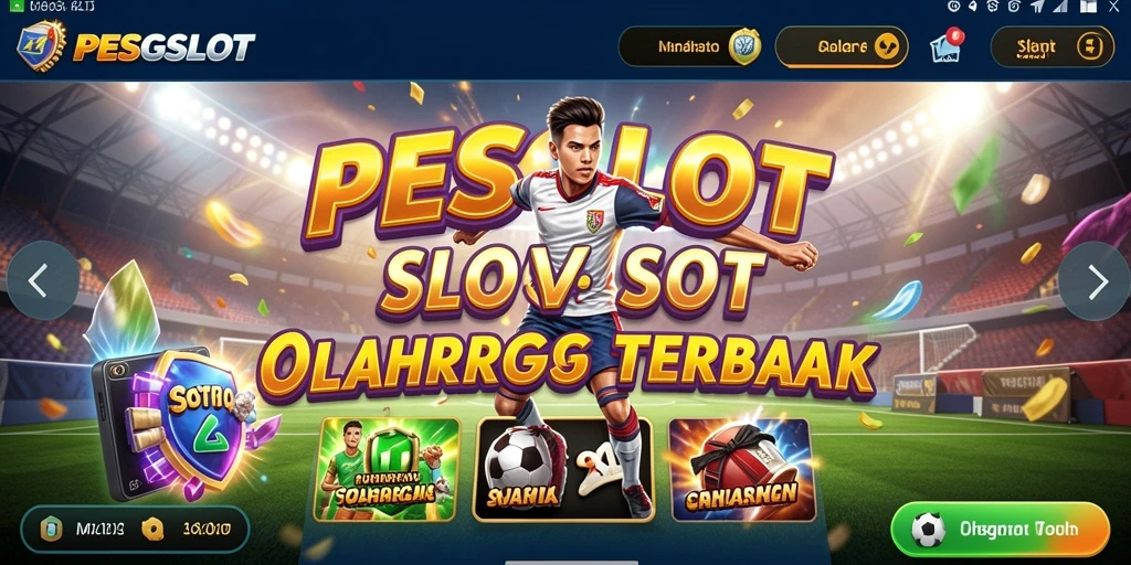 Gameplay PESGSLOT yang menarik dan kompetitif di dunia olahraga.