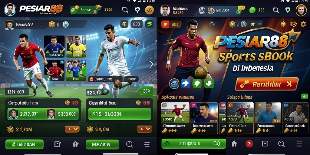 Tampilan menarik dari gameplay PESIAR88 yang mendebarkan.