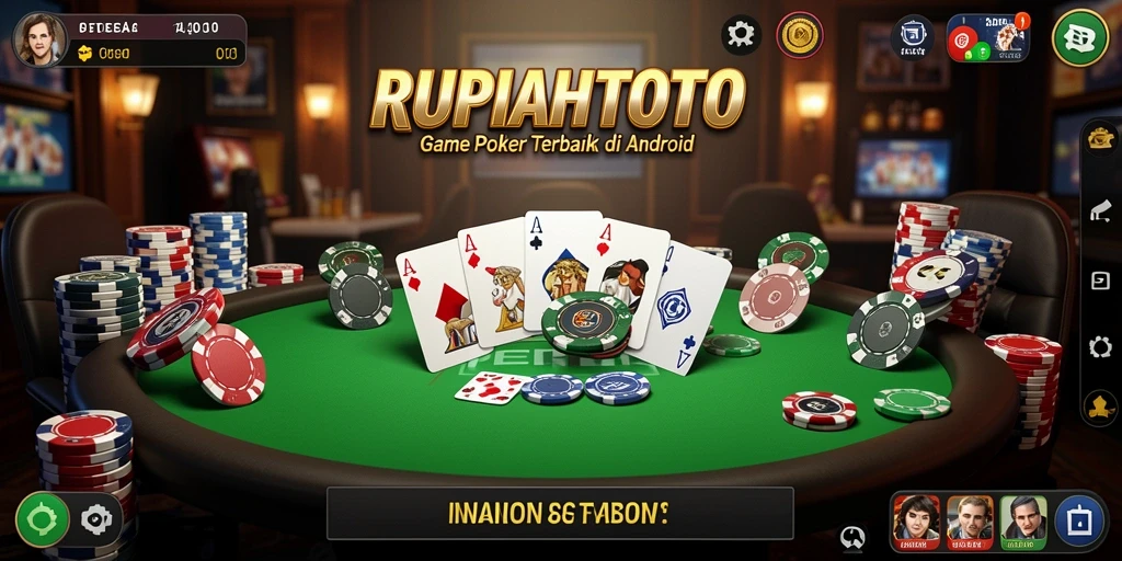 Tampilan gameplay RUPIAHTOTO yang menarik dan penuh aksi Poker.