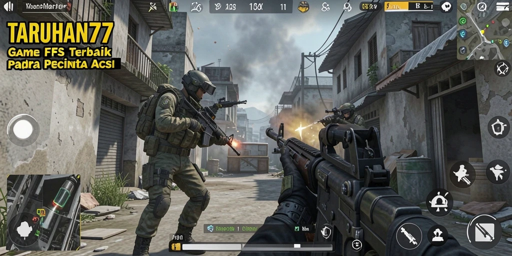 Gameplay menegangkan di <strong>TARUHAN77</strong> dengan berbagai aksi menembak yang seru.